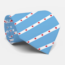 Chicago Love | Neck Tie | Small Angle Stripe