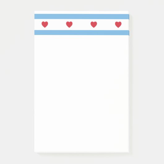 Chicago Love | Opmerkingen | Lang Post-it® Notes (Voorkant)