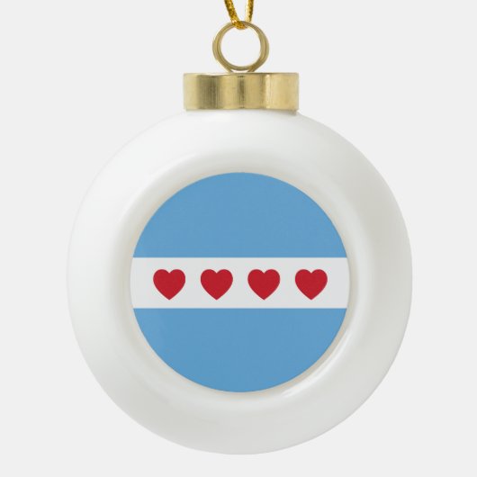 Chicago Love | ORNAMENT | Kerstmis (Voorkant)