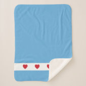 Chicago Love | Sherpa Blanket | Luxueus Deken (Voorkant)