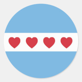 Chicago Love | STICKER | Ronde