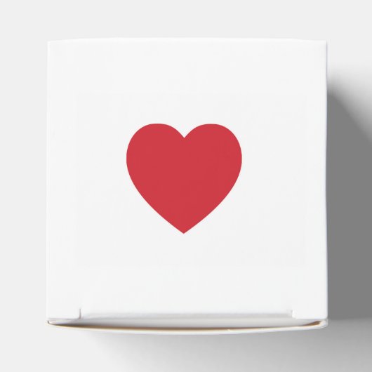 Chicago Love | Vierbox Bedankdoosjes (Bovenkant)