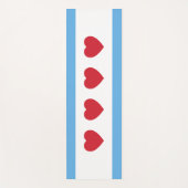 Chicago Love | Yoga Mat (Voorkant)