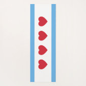 Chicago Love | Yoga Mat (Achterkant)