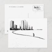 Chicago Lovers  Briefkaart (Voorkant / Achterkant)