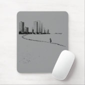 Chicago Lovers  mousepad Muismat (Met muis)