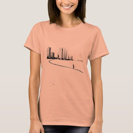 Chicago Lovers  T-shirt (Voorkant)