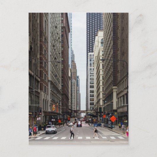 Chicago Madison Street Ansichtkaart Briefkaart (Voorkant)
