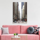 Chicago Madison Street Canvas Print (Insitu (Woonkamer))