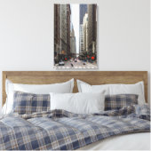 Chicago Madison Street Canvas Print (Insitu (Slaapkamer))