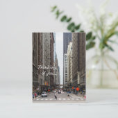 Chicago Madison Street denkt na over je Briefkaart (Staand voorkant)