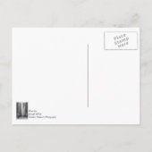 Chicago Madison Street Grayscale Briefkaart (Achterkant)