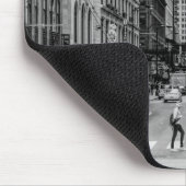 Chicago Madison Street Grayscale Muismat (Hoek)