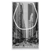 Chicago Madison Street Grayscale Small Gift Bag Klein Cadeauzakje (Achterkant)
