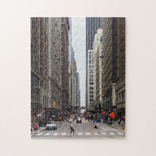 Chicago Madison Street Jigzaag Puzzle Legpuzzel (Verticaal)