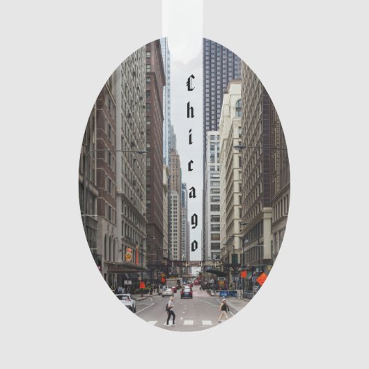 Chicago Madison Street Ornament (voorkant)