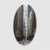 Chicago Madison Street Ornament (voorkant)