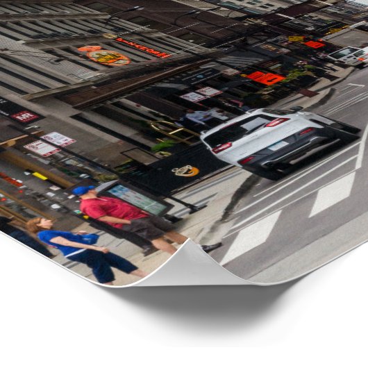 Chicago Madison Street Poster (Hoek)