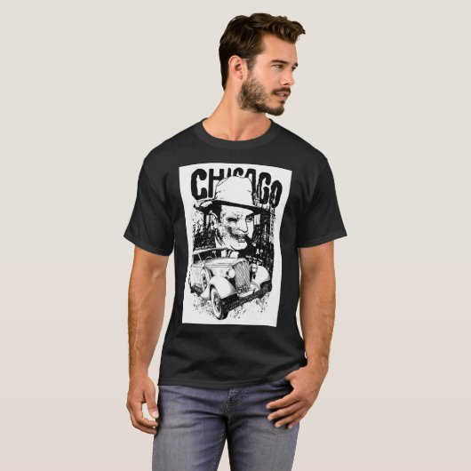 Chicago Mafia  T-shirt (Voorkant volledig)