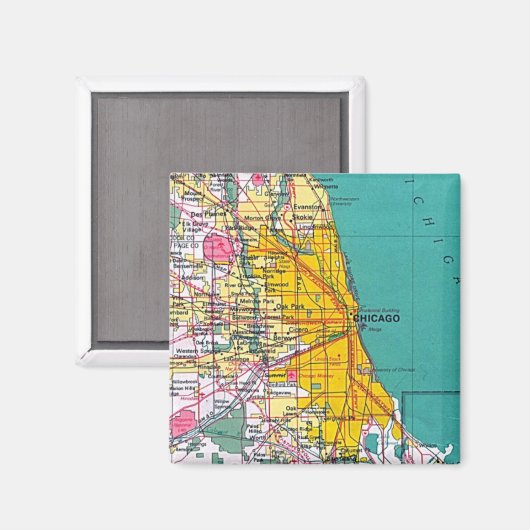 Chicago Magneet (Voorkant / Achterkant)