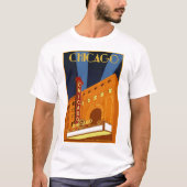 Chicago Mannen Chicago Theater T-shirt (Voorkant)