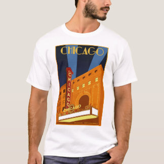 Chicago Mannen Chicago Theater T-shirt