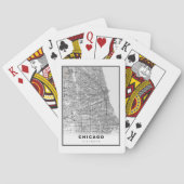 Chicago Map Pokerkaarten (Achterkant)
