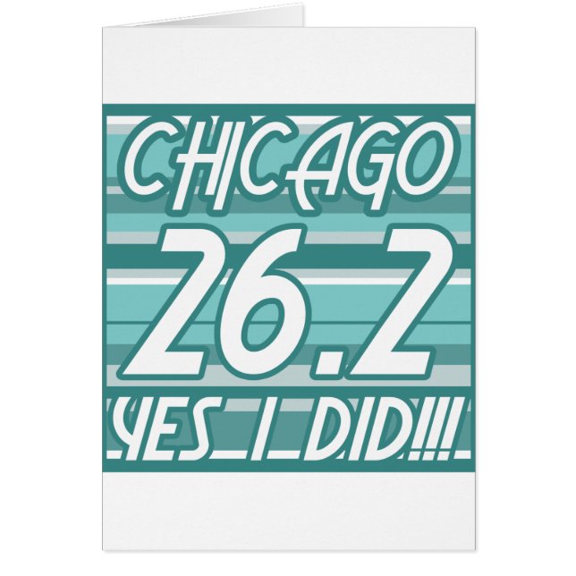 Chicago Marathon (Voorkant)