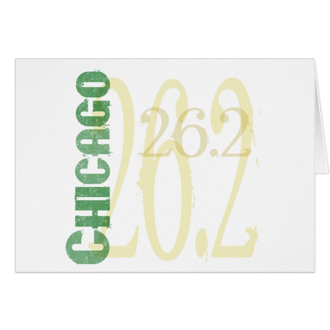 Chicago Marathon (Voorkant Horizontaal)