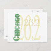 Chicago Marathon Briefkaart (Voorkant / Achterkant)