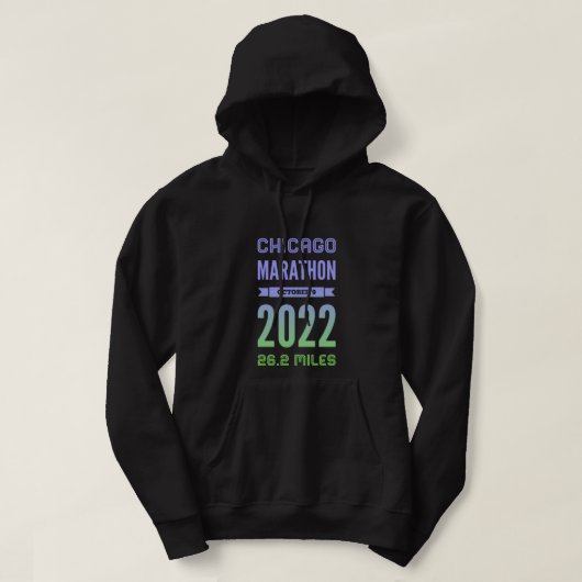 Chicago Marathon Hoodie (Design voorkant)