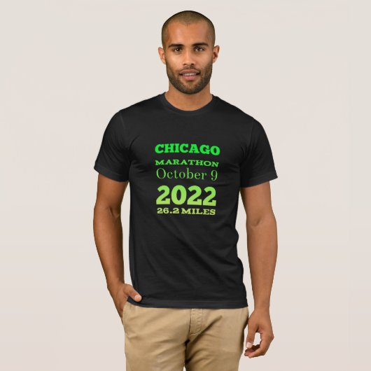 Chicago Marathon T-Shirt (Voorkant volledig)