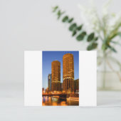 Chicago Marina Towers Briefkaart (Staand voorkant)