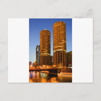 Chicago Marina Towers Briefkaart