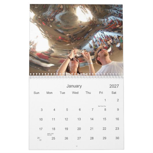 CHICAGO Mensen en plekken Kalender (Jan 2027)