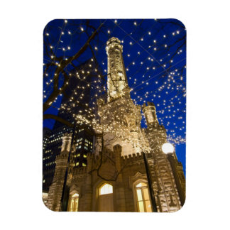 Chicago met Kerstmis Magneet