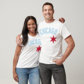 Chicago met shirt van de Vlagsterren (Unisex)