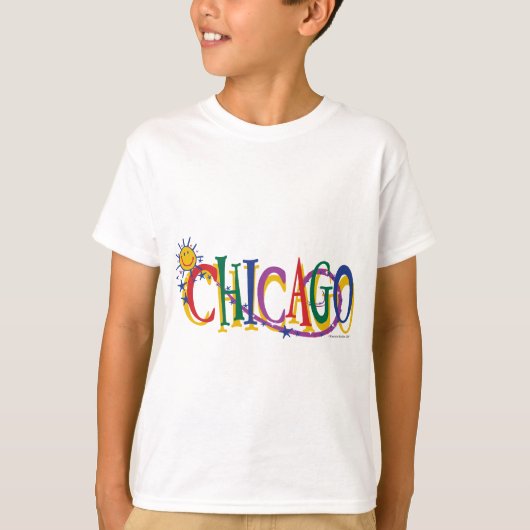 Chicago-Met-SUn-KINDEREN T-shirt (Voorkant)