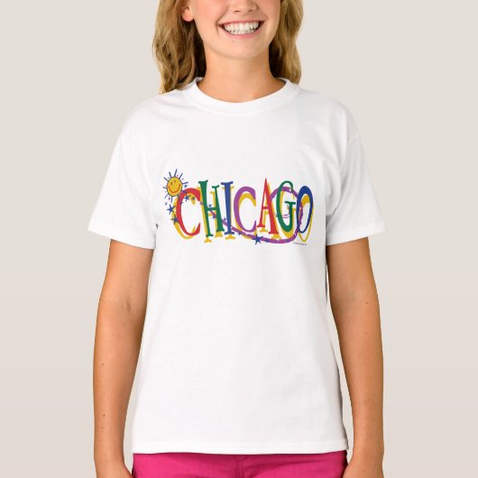 Chicago-Met-SUn-KINDEREN T-shirt (Voorkant)