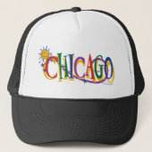 Chicago-Met-SUn-KINDEREN Trucker Pet (Voorkant)