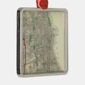 Chicago Metalen Ornament (Rechts)