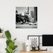 Chicago Michigan Avenue 1971  foto Poster (Thuiskantoor)