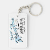 Chicago Midway House Motor Hotel, Chicago, Verenig Sleutelhanger (achterkant)