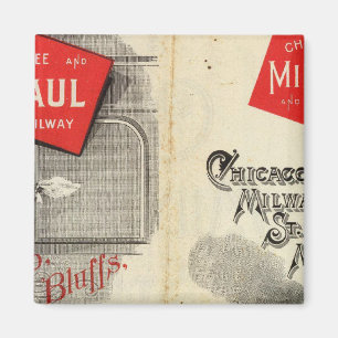 Chicago Milwaukee en St Paul Railway Magneet