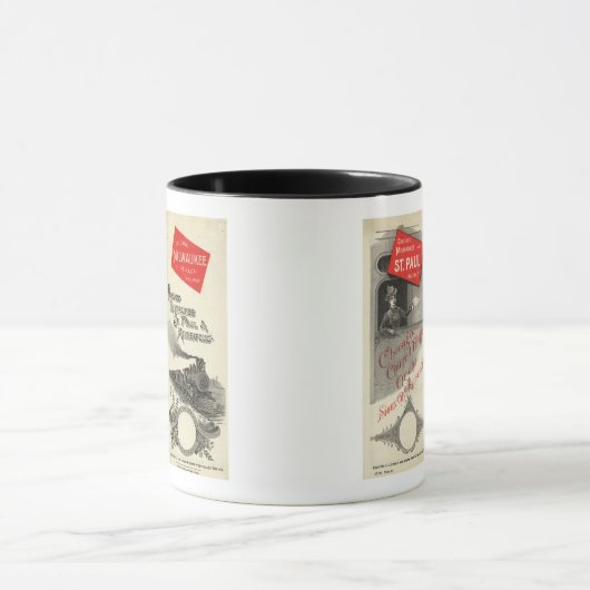 Chicago Milwaukee en St Paul Railway Mok (Midden)