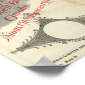 Chicago Milwaukee en St Paul Railway Poster (Hoek)