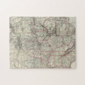 Chicago Milwaukee en St Paul Ry en verbindingen Legpuzzel (Horizontaal)