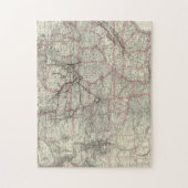 Chicago Milwaukee en St Paul Ry en verbindingen Legpuzzel (Verticaal)