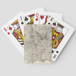 Chicago Milwaukee en St Paul Ry en verbindingen Pokerkaarten
