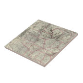 Chicago Milwaukee en St Paul Ry en verbindingen Tegeltje (Zijkant)